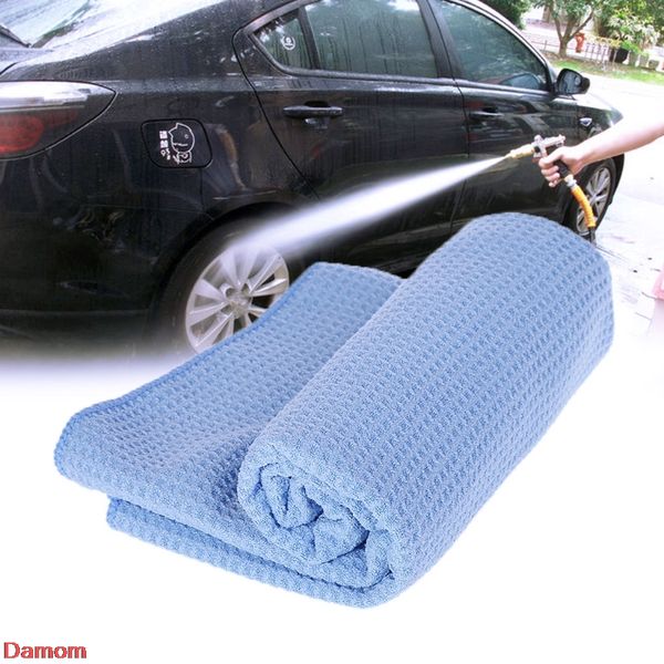 

large microfiber car washing towel super absorbent cloth waffle weave