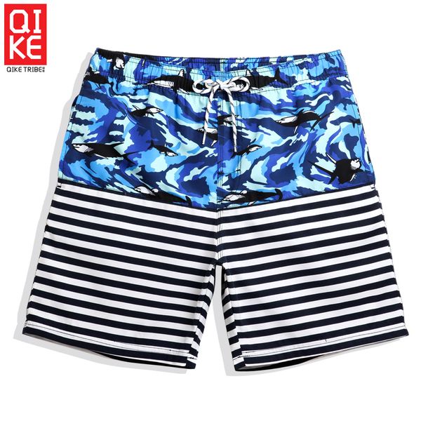 

2019 beach mesh shorts bathing suit hawaiian board shorts quick dry joggers swimwear liner printed breathable