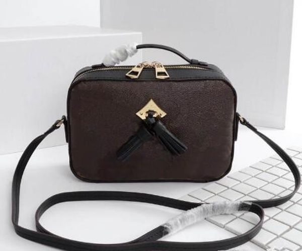 

bag letter shoulder camera totes chain crossbody tassel bags women real flowers handbag leather newset belt lady purse with bag mfgjh, Red;black
