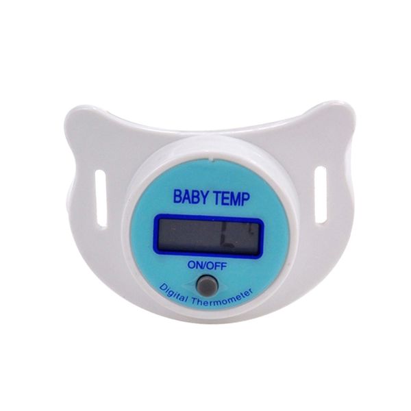 

baby nipple thermometer medical silicone pacifier lcd digital children's thermometer health safety care thermometer for children