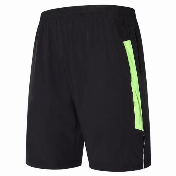 

2019 mens sports running shorts summer fitness quick dry striped short pants gym wear men soccer tennis training beach shorts, Black;blue