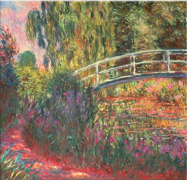 

клод моне japanische brücke им garten фон живерни home decor ремесла / hd печати картина маслом на холсте wall art canvas картинки 200106