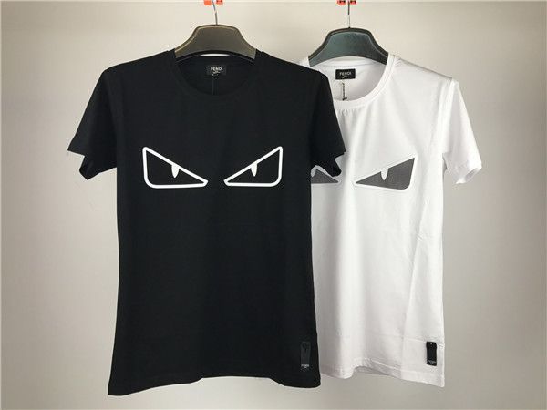 

лето марка t shirt мужчины топы tshirt печати хлопка с коротким рукавом medusa tshirt мужчины tops, White;black