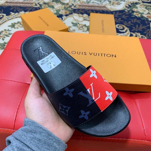 

2019 LlVv с коробкой HOT фирменных мужчин холст набережной мула анатомическая стелька