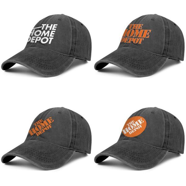 

the home depot унисекс мода бейсболка папа дизайнер регулируемая винтажная шляпа популярная джинсовая розничная торговля, Blue;gray
