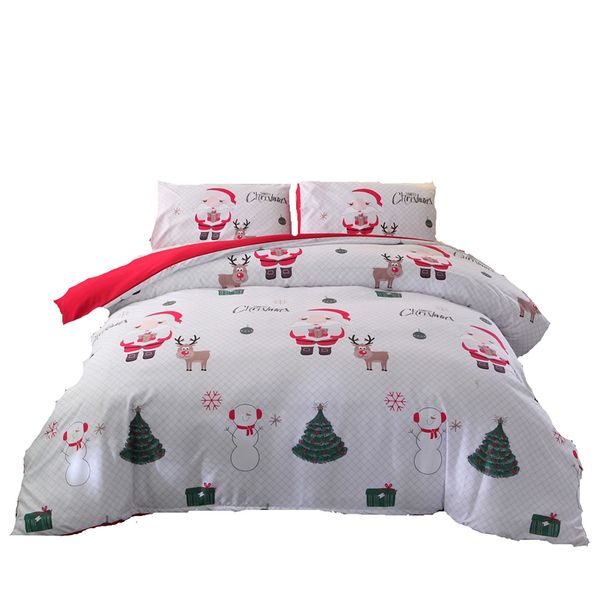 

christmas childhood bedding set of 3 bedding bedding, pillowcase bed cover quilt cover santa pillowcase, patterned family l