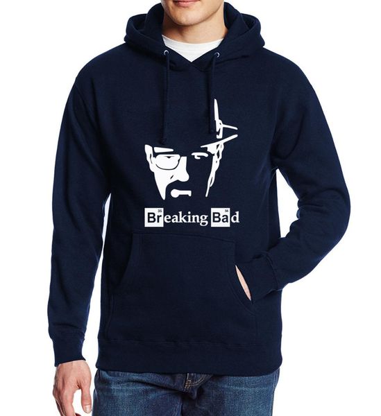 

2017 новое прибытие горячей продажи толстовки кофты для мужчин износ кинозвезд breaking bad печатных hipster streetwear мужская спортивная о, Black