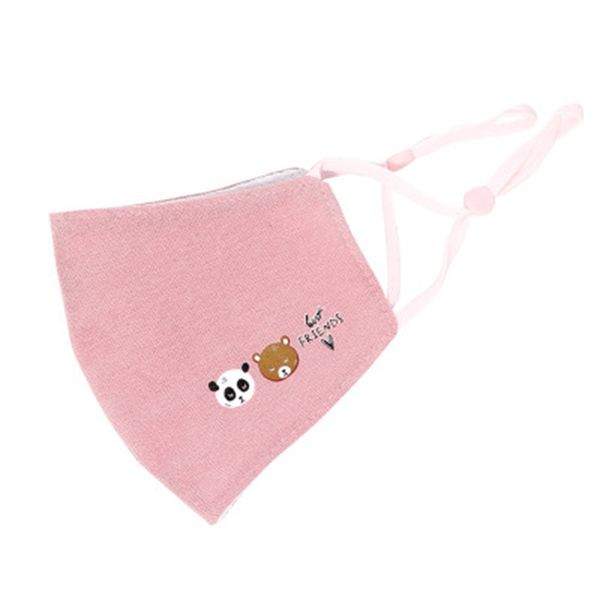 

dustproof mouth respirator soft washable face masks anti wind warm printing mask foldable portable kid child popular style 2 89ry h1