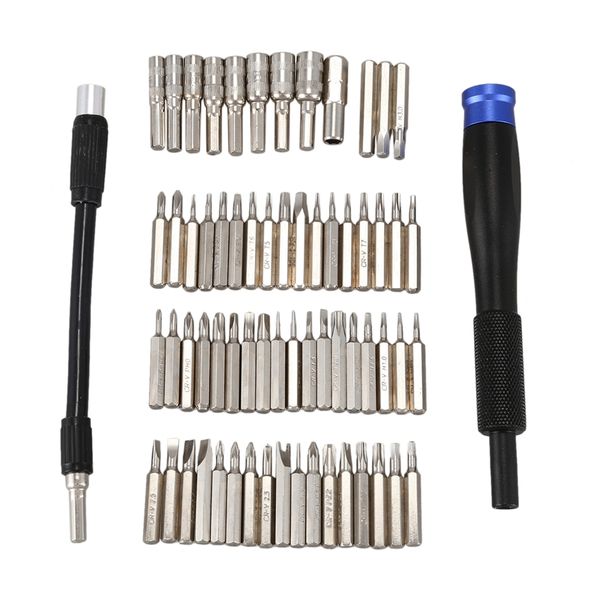 

easy-66-in-1 multi-function screwdriver set mobile phone disassemble computer repair tool