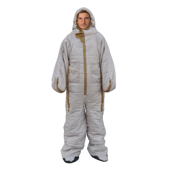 

outdoor camping sleeping bag warm season camping hiking climbing winter warm and windproof sleeping bed 185cm