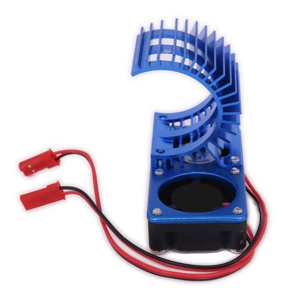 

heat sink side cooling with two fan for 1/10 rc car 540 550 motor