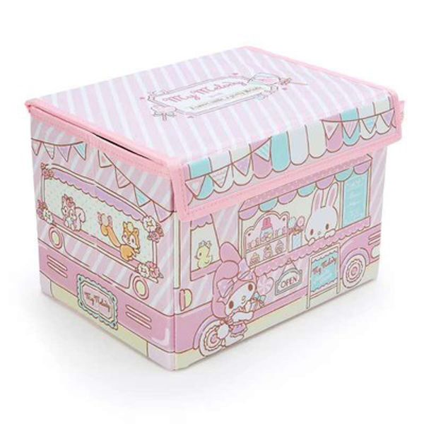 

looks like a car cartoon melody twin stars folding clothes socks bra makeup storage box organizer
