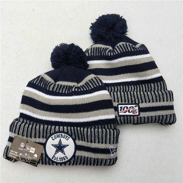 

2019 brand beanies football knit hats sports cap the city cap mix match order all caps in stock hat more ing, Blue;gray