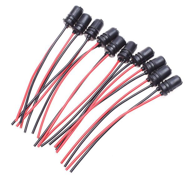 

200x t10 w5w 168 194 car socket connector extension smd led wedge light base holder