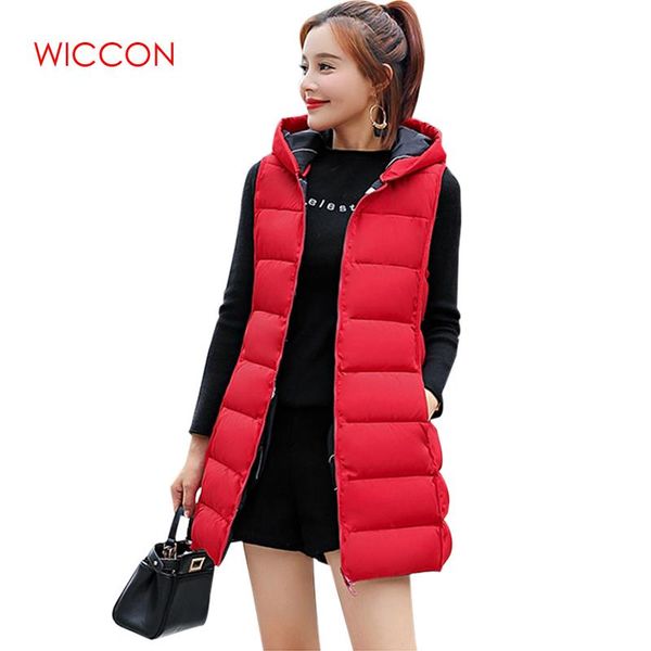 

new fashion long double-sided wear fashion cotton clothes sleeveless women's vest women casual solid winter warm outerwear vest, Black;white