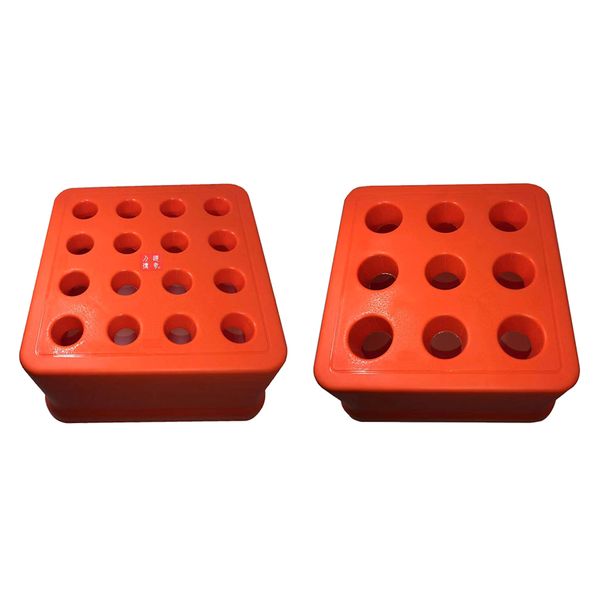 

2 packs of bt30 & bt40 tool holder storage box pp plastic box for cnc parts