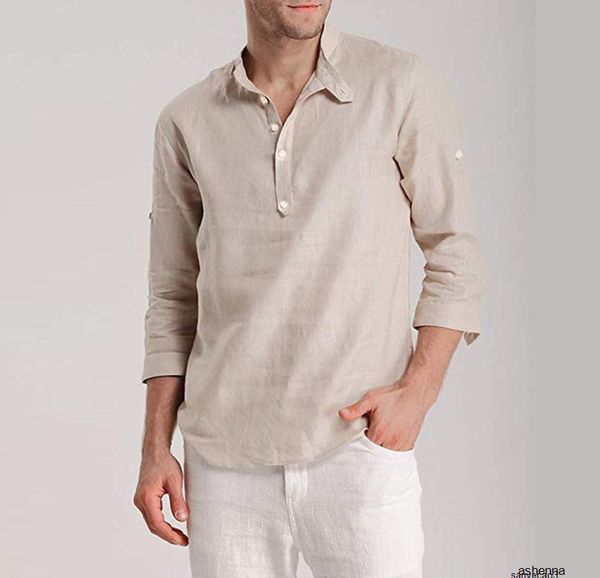 

mens designer t shirt men seven points sleeve stand collar half open shirt shirtx9ygh, White;black