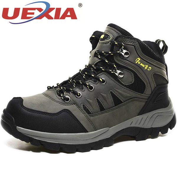 

uexia men's boots autumn boots luxury outdoor motorcycle punk sneakers man ankle desert footwear wide zapatillas hombre, Black
