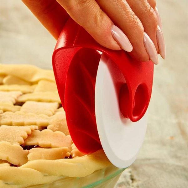 

pizza pie pastry crust diy manual noodles cutter knife home kitchen baking pasta tool