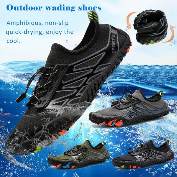 

aqua shoes men barefoot men beach shoes for women upstream breathable hiking sport shoe quick dry river sea water sneakers