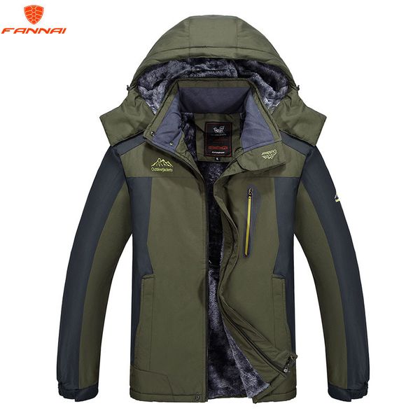 

men 5xl 6xl 7xl 8xl 9xl winter jacket men warm casual parkas cotton winter coats male padded overcoat outerwear clothing, Black