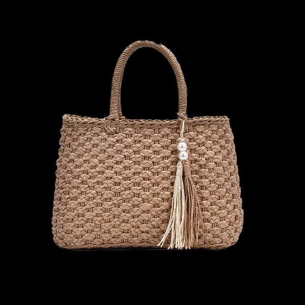

women bag 2020 summer trend straw summer vacation travel woven rattan fashion beach bags for women