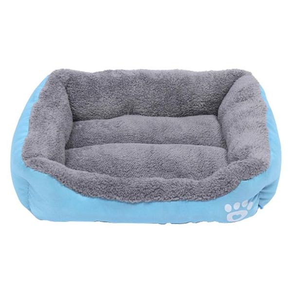 

comfortable dogs bed print pet sofa soft fleece warm dog bed waterproof kennel cat house warm cotton velvet oxford cloth