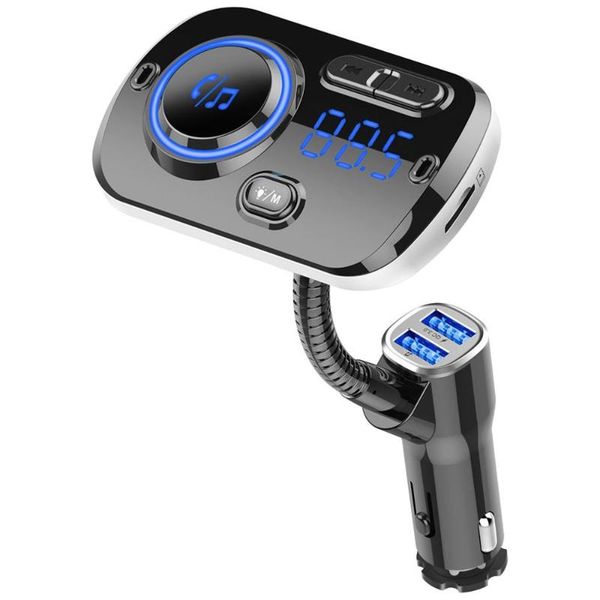 

car charger wireless car mp3 player hands-call fast charge fm transmitter wireless mp3 player