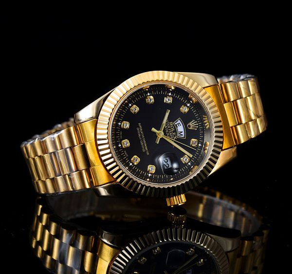 

Мода рол экс Бренд женские мужчины Девушка кристалл циферблат Нержавеющая сталь