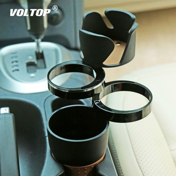 

universal separate car cup holder drinks holders rotatable convient design mobile phone drink sunglasses holder