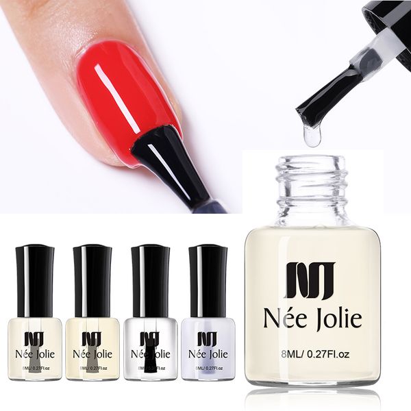 

nee jolie 8ml cuticle oil nail art nutrition care treatment base and coat 2 in 1 varnish matte coat design tool
