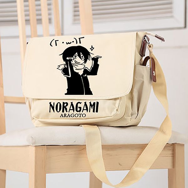 

meancat noragami messenger bag for boys satchel bookbag yukine yato