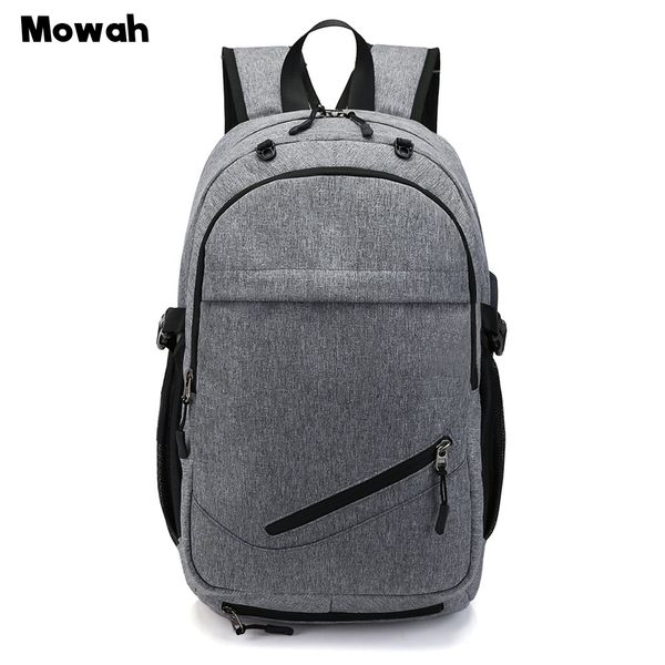 

mowah men double shoulder bags casual schoolbag computer bags big capacity backpack portable backpacks durable bag bix036 pm49