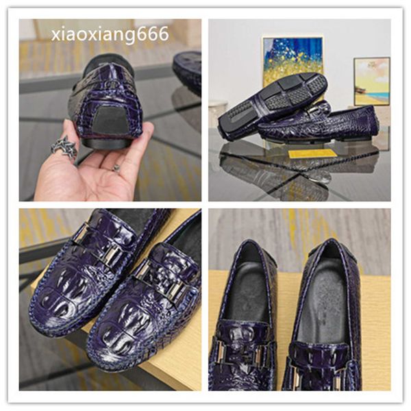 

classic production, the latest fashion casual peas shoes, the upper is made of italian imported patent leather cowhide embossed fashion soft, Black