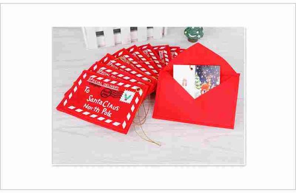 

christmas envelope candy gift bag santa claus for kids xmas decoration candy bag bauble christmas tree ornaments
