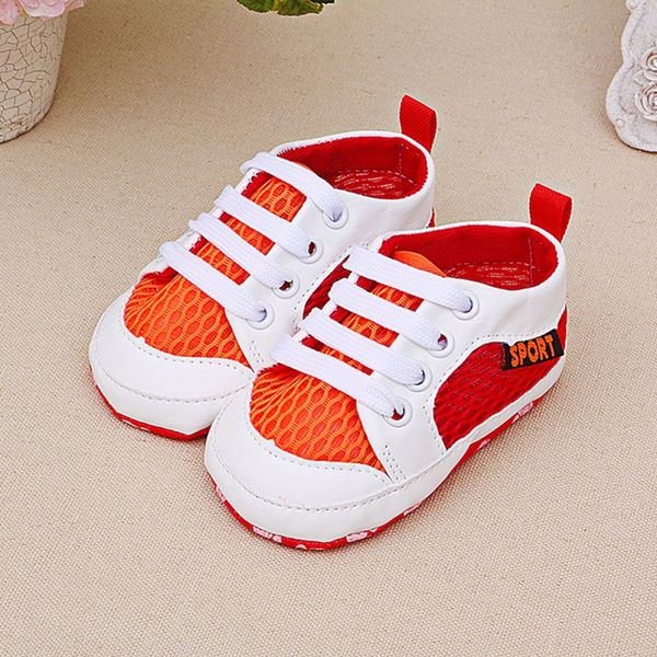

mesh round head lace-up shoes fashion sneakers baby toddler shoes baby moccasins newborn