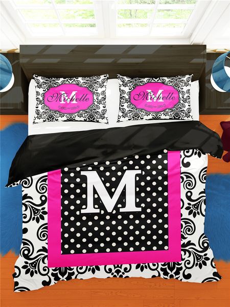 Home Textile Personalised Bedding Set Bed Linen Damask Duvet Cover