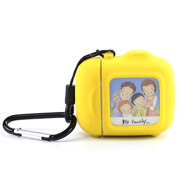 

protection shell creative p frame silicone protective storage cover for air pods headset anti-shock anti-slip key chain case