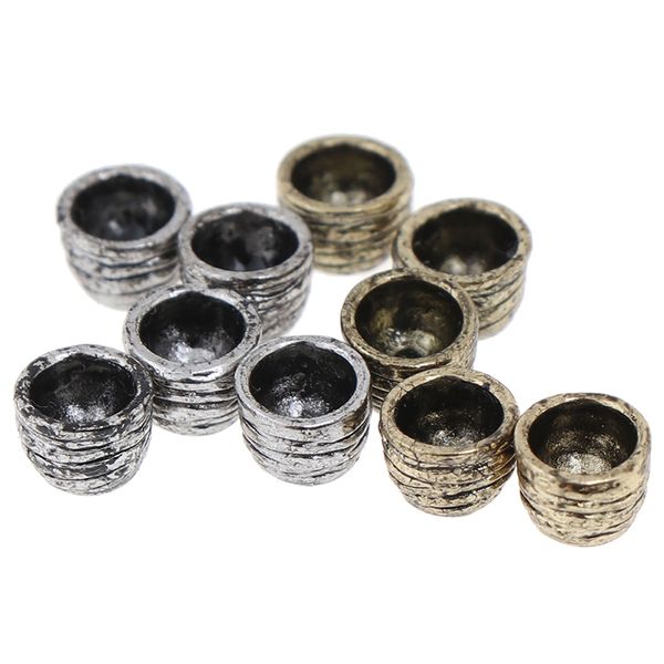 

1: 12 dollhouse furniture miniature dining ware toy 5pcs metal tea set teapot cup