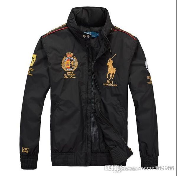

spring and autumn coat male han edition tide jacket male youth joker get build up leisure racing money, Black;brown