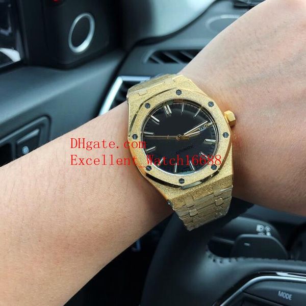 

3 buy watches 41mm 15400 15410bc.gg.1224bc.01 automatic mechanical transparent grind arenaceous bracelet mens watch watches, Slivery;brown