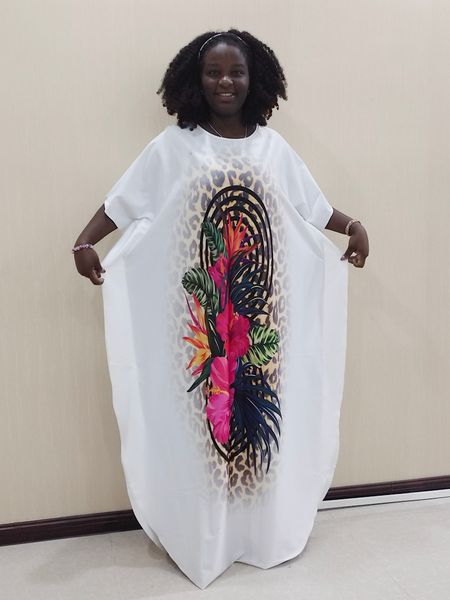 

leopard flower african dresses for women robe africaine 2019, Red