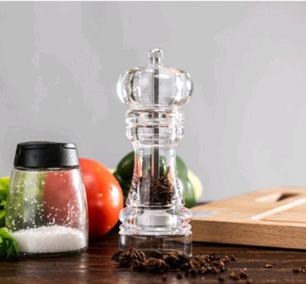 

force black pepper grind organ manual operation chinese prickly ash powder grind organ seasoning to flavor grind bottle 5 inch trumpet