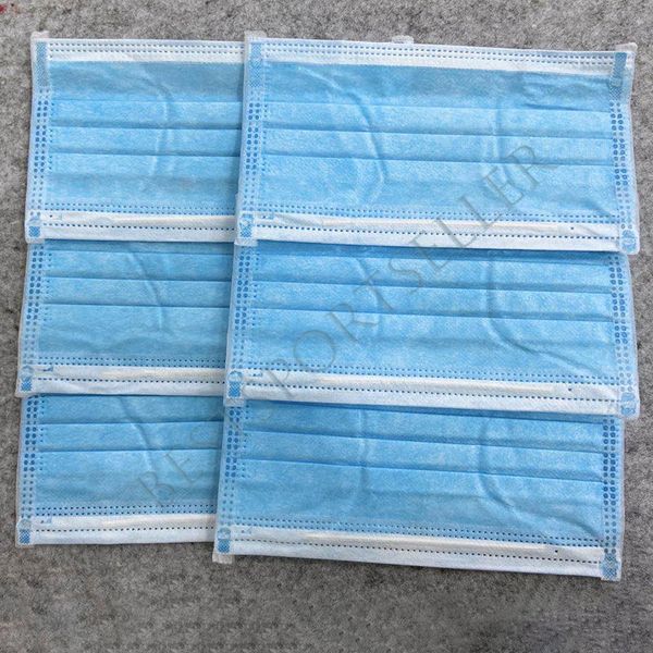 

маска для лица 50 шт. / упак. профессия 3 слоя одноразовые защитные маски для лица рот антипылевые безопасные дышащие маски для рта