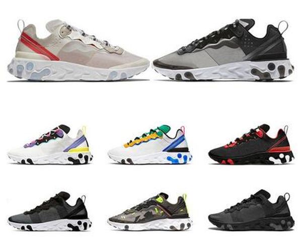 

react element 87 55 running shoes for mens anthracite light bone bright green hyper pink script camo womens sports sneakers traienrs
