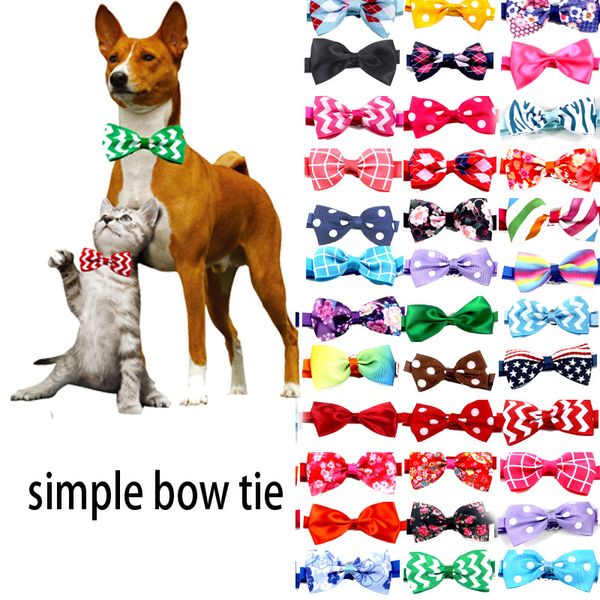 Acheter Choose Styles Mignon Chien Chat Bow Ties Réglable Chien Bowties Toilettage Accessoires Collier Pour Chien Fournitures Pour Animaux De 1307