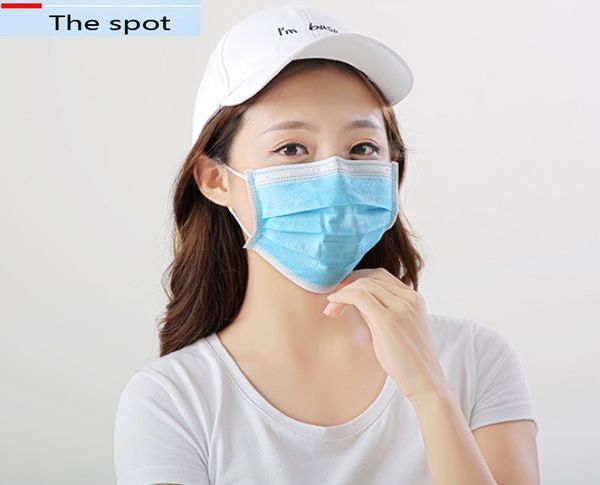 

dhl/fedex freion-disposable daily face mask dust proof anti-pm2.5 non-woven household face mask ce, fda certification