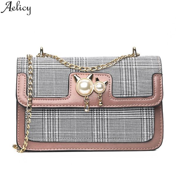 

aelicy women vintage messenger bag with pearl flap elegant small square bag designed crossbody