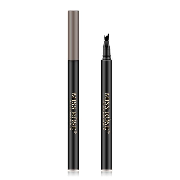 

micro four fork eyebrow pencil natural long lasting waterproof sweatproof three fork liquid eyebrow pencil 3 colors daily eye makeup