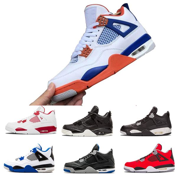 

2019 new 4ss basketball shoes womens mens laser black gum thunder royalty tattoo lava rapotors designer sneakers ivs pure money trainers